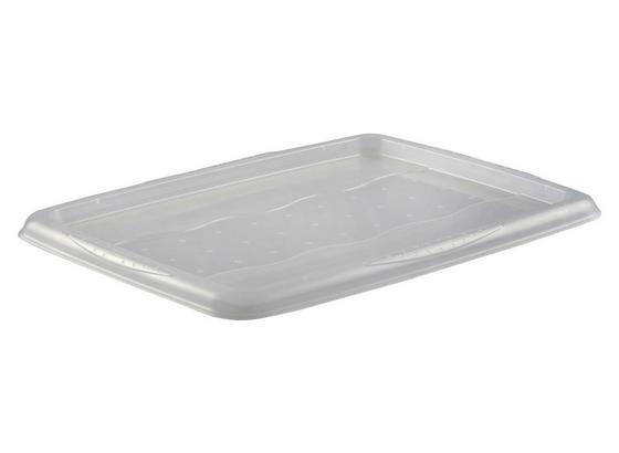 Boxdeckel Emilia - Transparent, Basics, Kunststoff (40/55,5cm) Boxdeckel Emilia - Transparent, Basics, Kunststoff (40/55,5cm)
