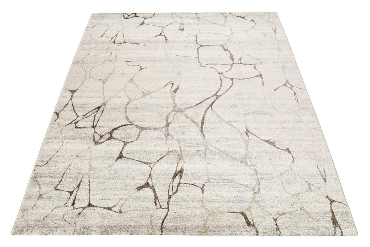 Webteppich Solo Fields Taupe/beige 200x290 Cm - Taupe/Beige, Design, Textil (200/290cm) - WECON HOME