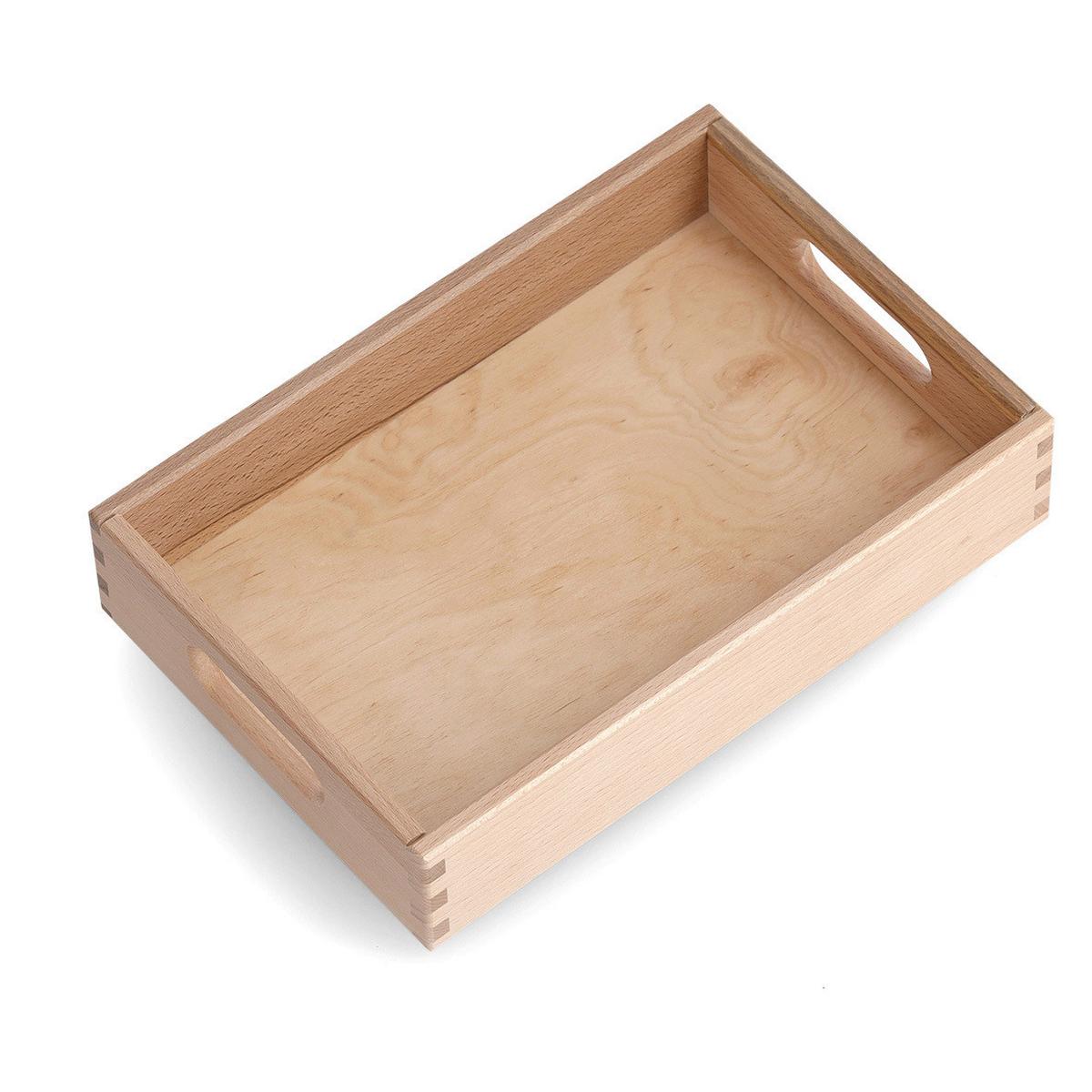 AUFBEWAHRUNGSBOXEN-SET Holz. BxL: ca. 30x20 cm - Naturfarben, Basics, Holz (30/20cm) - Zeller Present