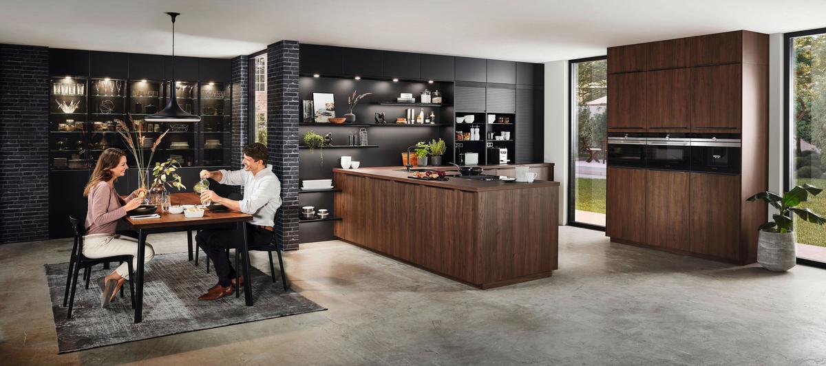 Einbauküche Riga Frei Planbar Modernes Design - MODERN, Holzwerkstoff - Vertico