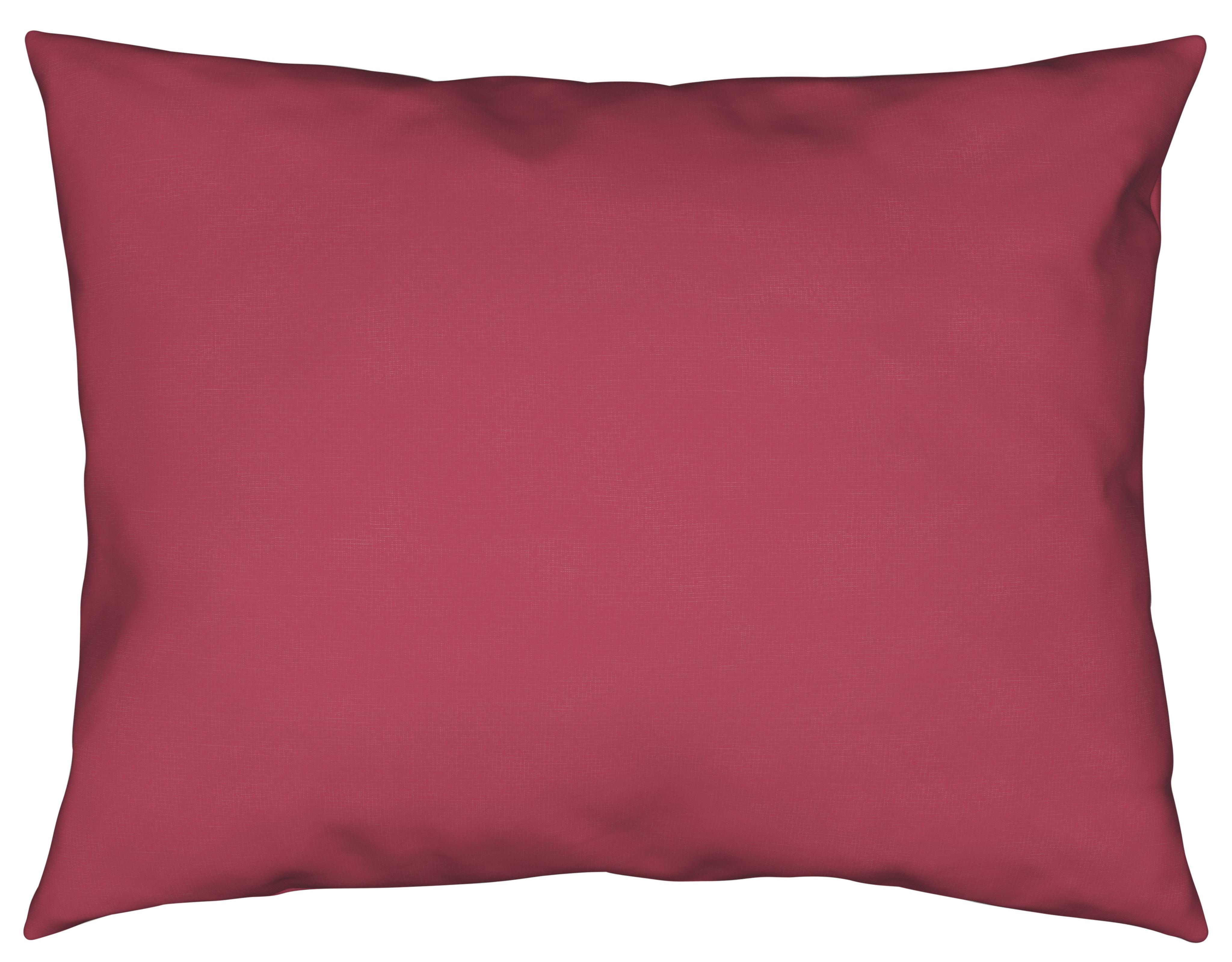 Kissenhülle Vicky 70x90 cm Jersey Beere  + Reißverschluss - Beere, KONVENTIONELL, Textil (70/90cm) - Ele