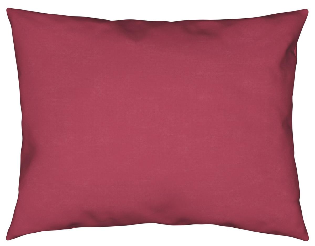 Kissenhülle Vicky 70x90 cm Jersey Beere  + Reißverschluss - Beere, KONVENTIONELL, Textil (70/90cm) - Ele
