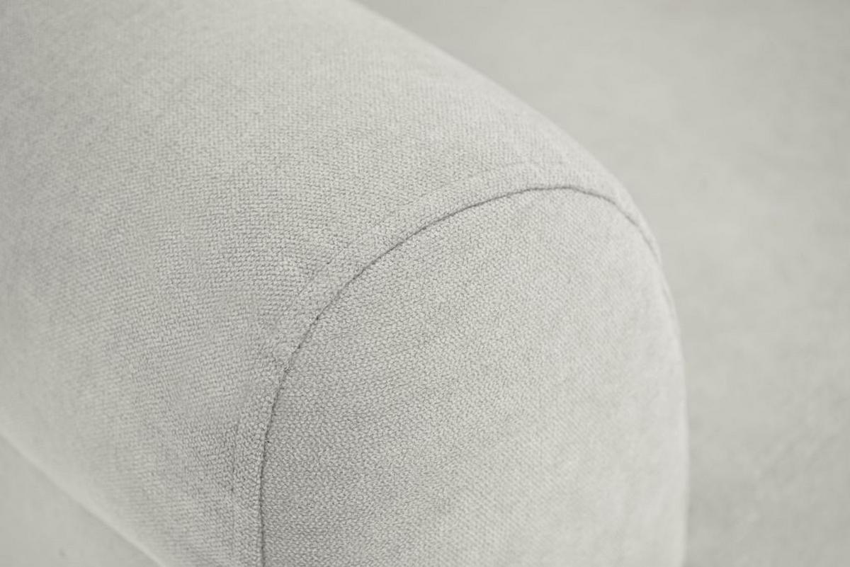 Křeslo ušák CHANDLER, krémová - krémová/hnědá, Design, dřevo/kompozitní dřevo (95/109/97cm) - Ondega