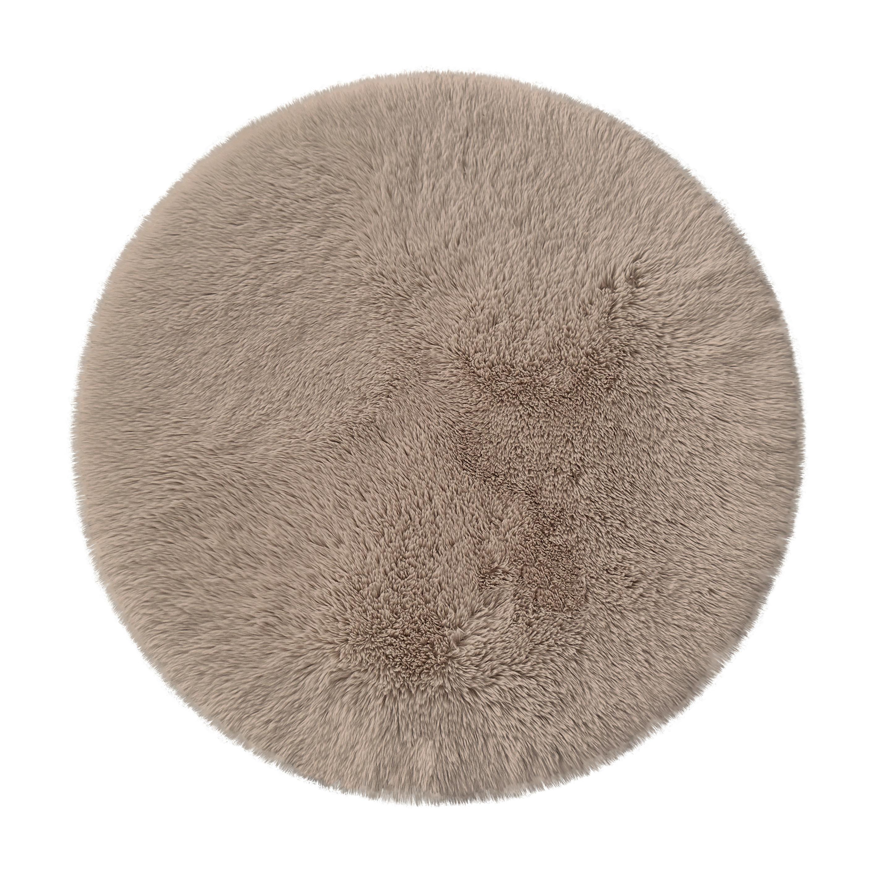 Vorleger, Macchiato 80 Cm Orla - Hellbraun/Cappuccino, ROMANTIK / LANDHAUS, Textil (80cm) - James Wood