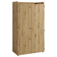 Sekretär Janne - Schwarz/Eiche Artisan, MODERN, Holzwerkstoff (80/40/141cm) - MID.YOU