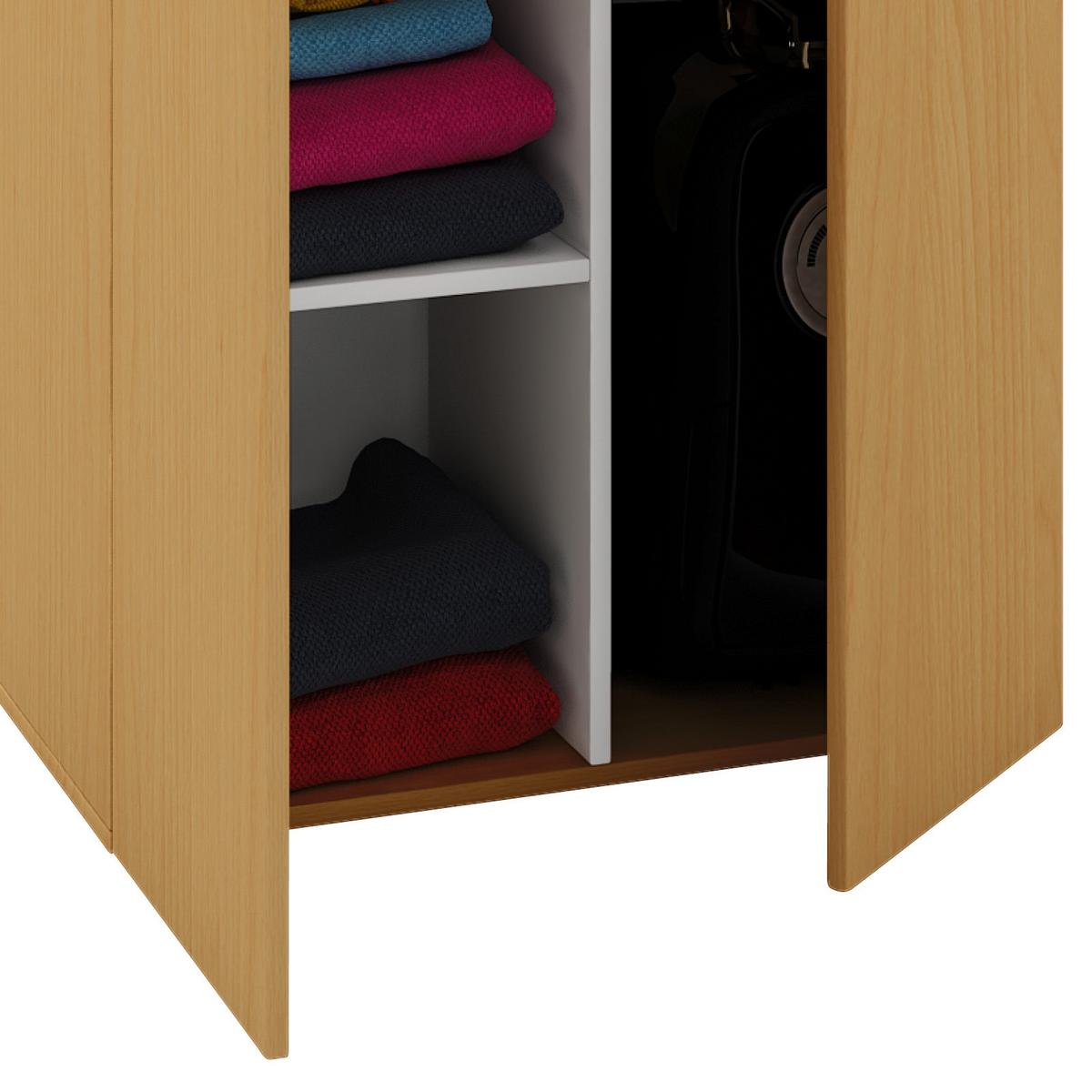 Mehrzweckschrank Vandol Ll B: 70 cm - Buchefarben, Basics, Holzwerkstoff (70/178/40cm) - MID.YOU