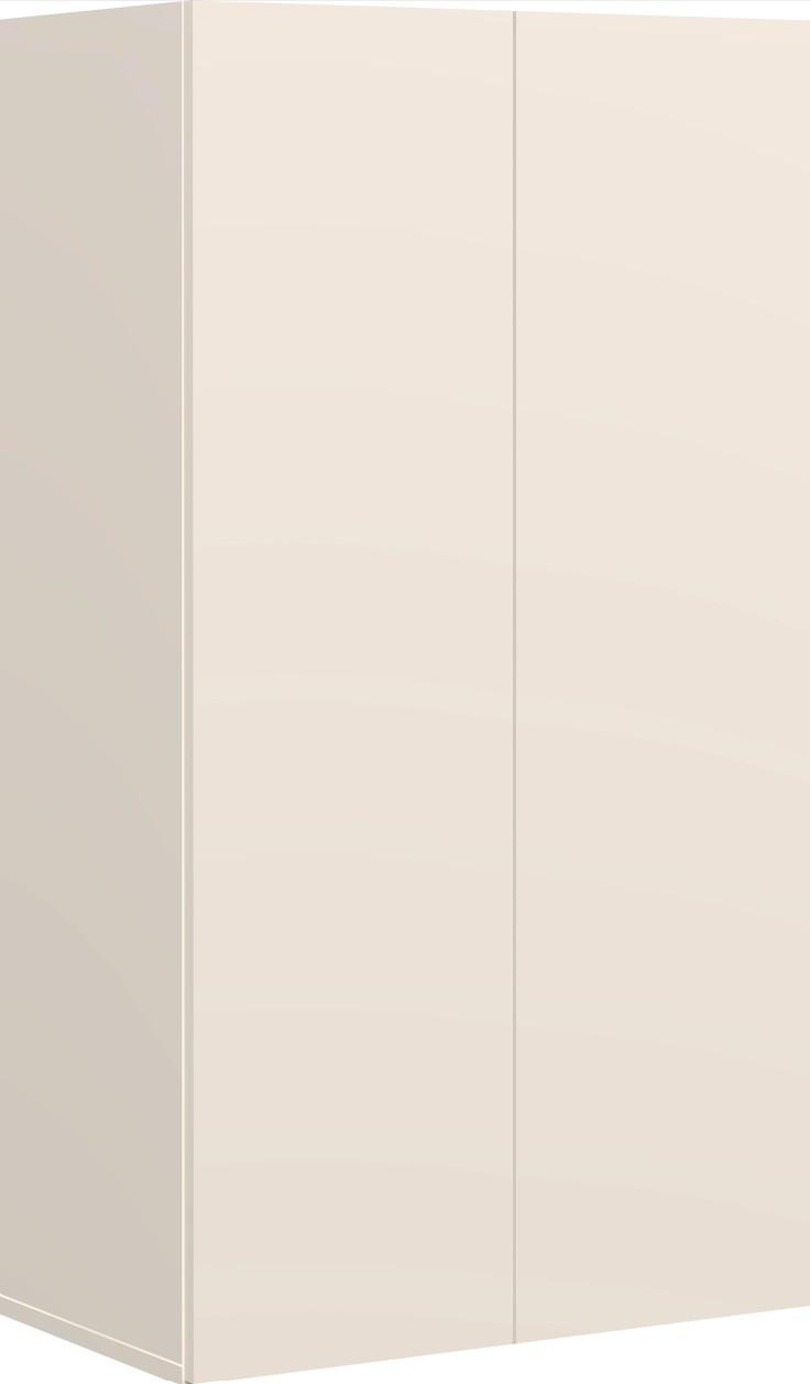 Schuhschrank Rainbow Eichefarben/Kaschmir B: 63 cm - Kaschmir/Eichefarben, Design, Holzwerkstoff (63/114/35cm) - MID.YOU