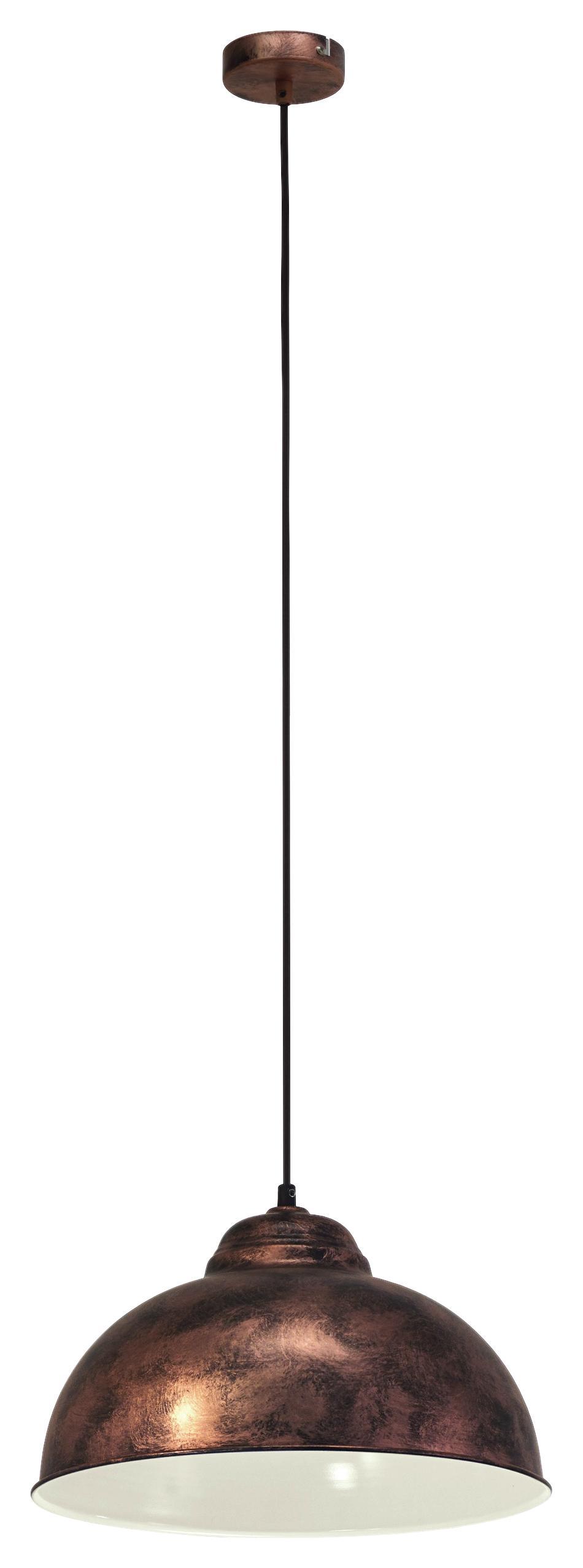 Hängeleuchte Truro 2 - Kupferfarben, LIFESTYLE, Metall (37/110cm)