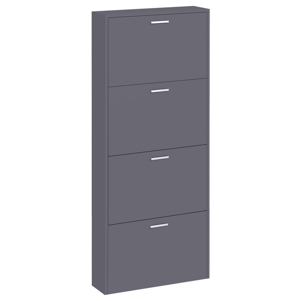 SCHUHSCHRANK Sulos Anthrazit B: 59 cm