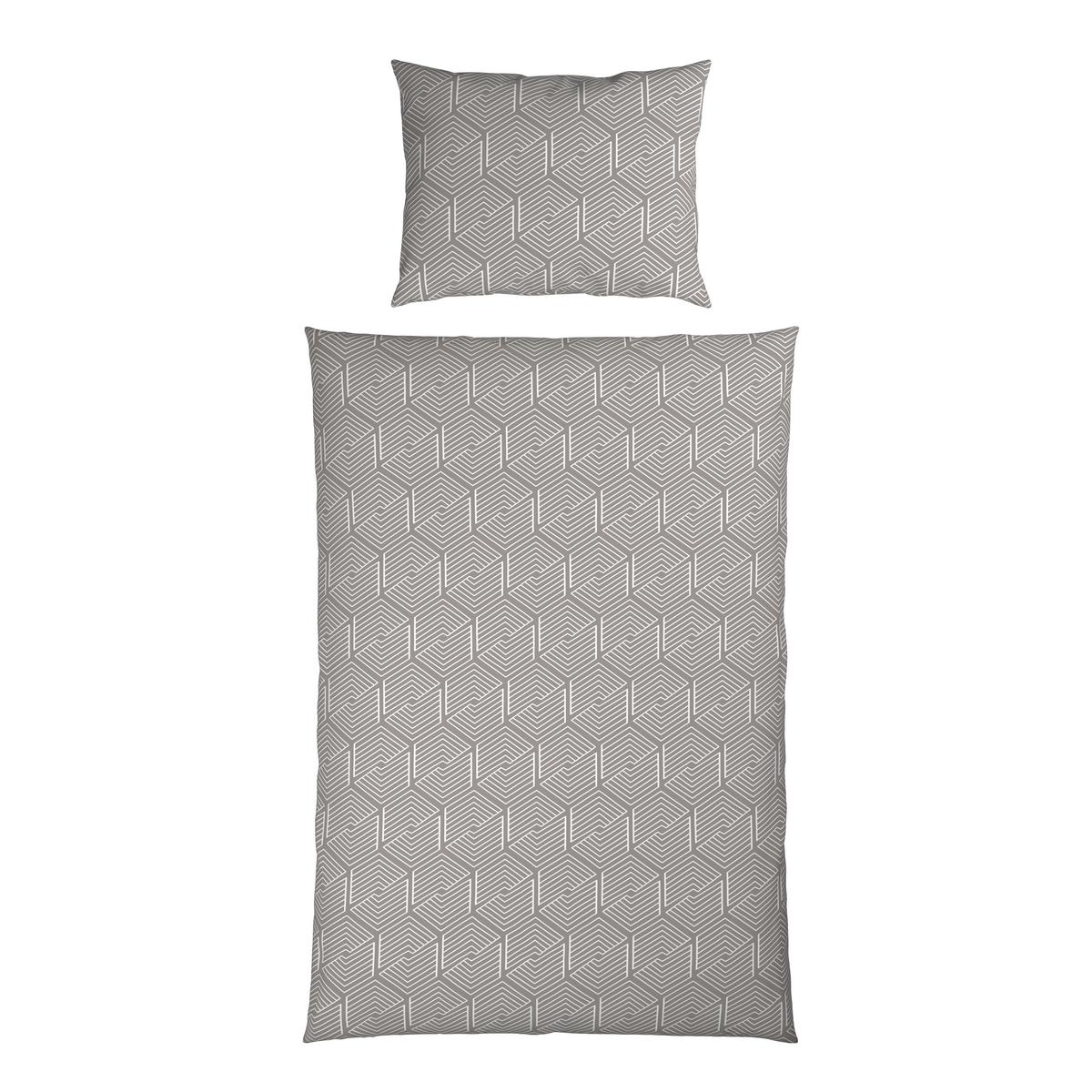 POVLEČENÍ KAI - světle šedá, Konvenční, textil (140/200cm) - Mömax