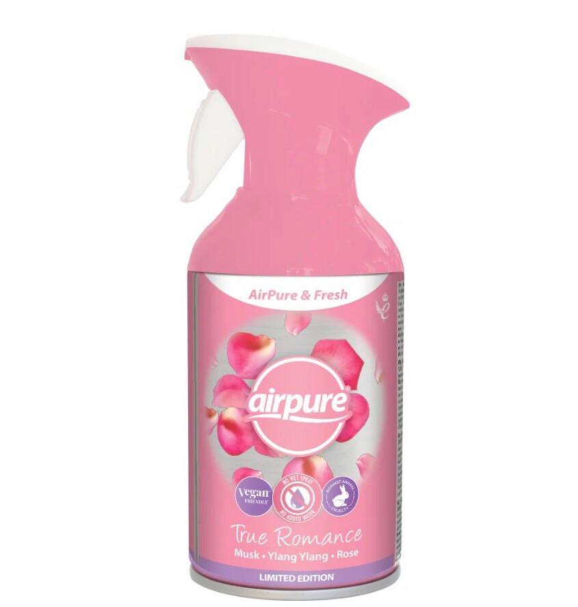 Szobaillatosító Trigger Airpure&fresh - Basics, műanyag/fém (250ml)