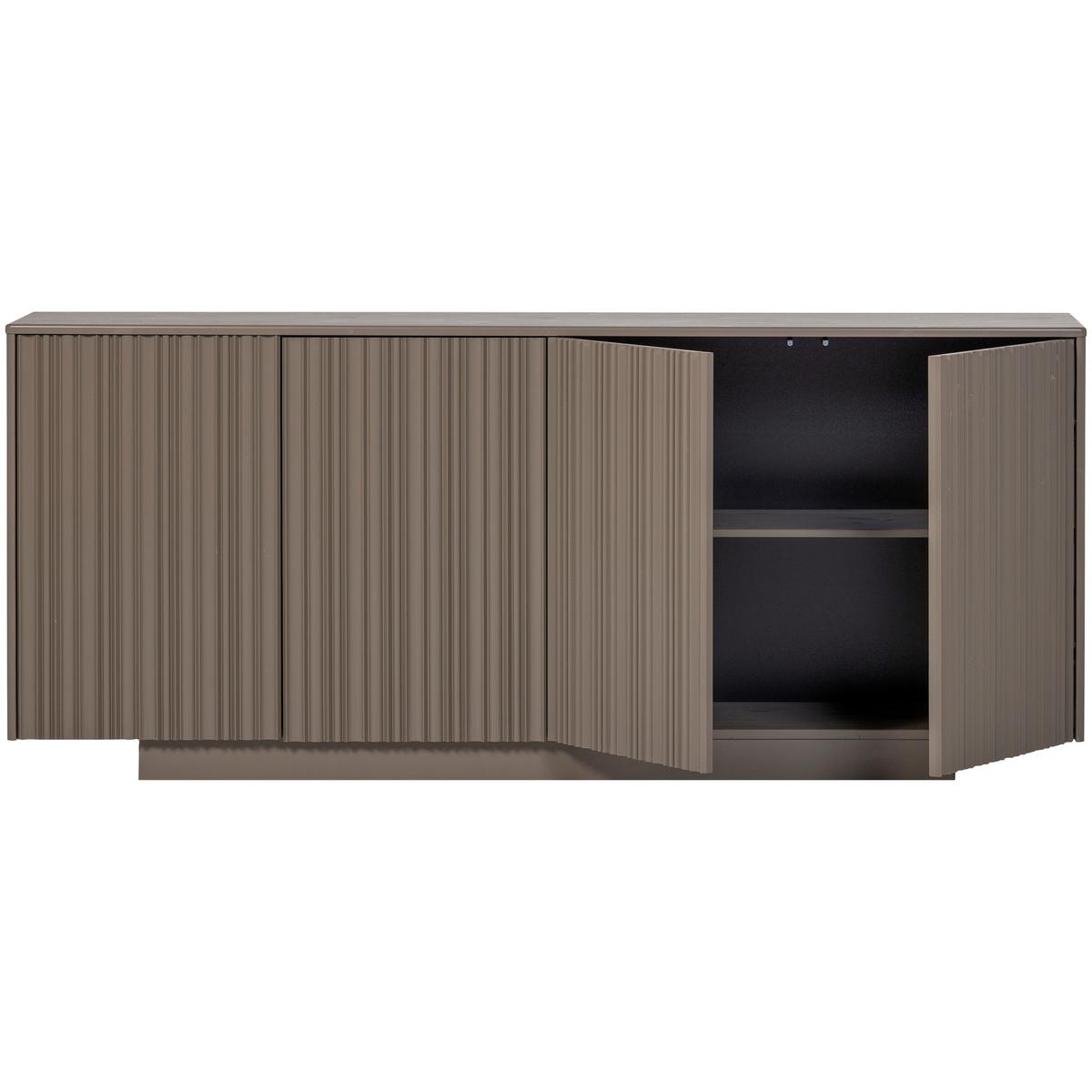 Sideboard Nova Braun B: 200 Cm - Braun, Design, Holz (200/85/40cm) - Livetastic