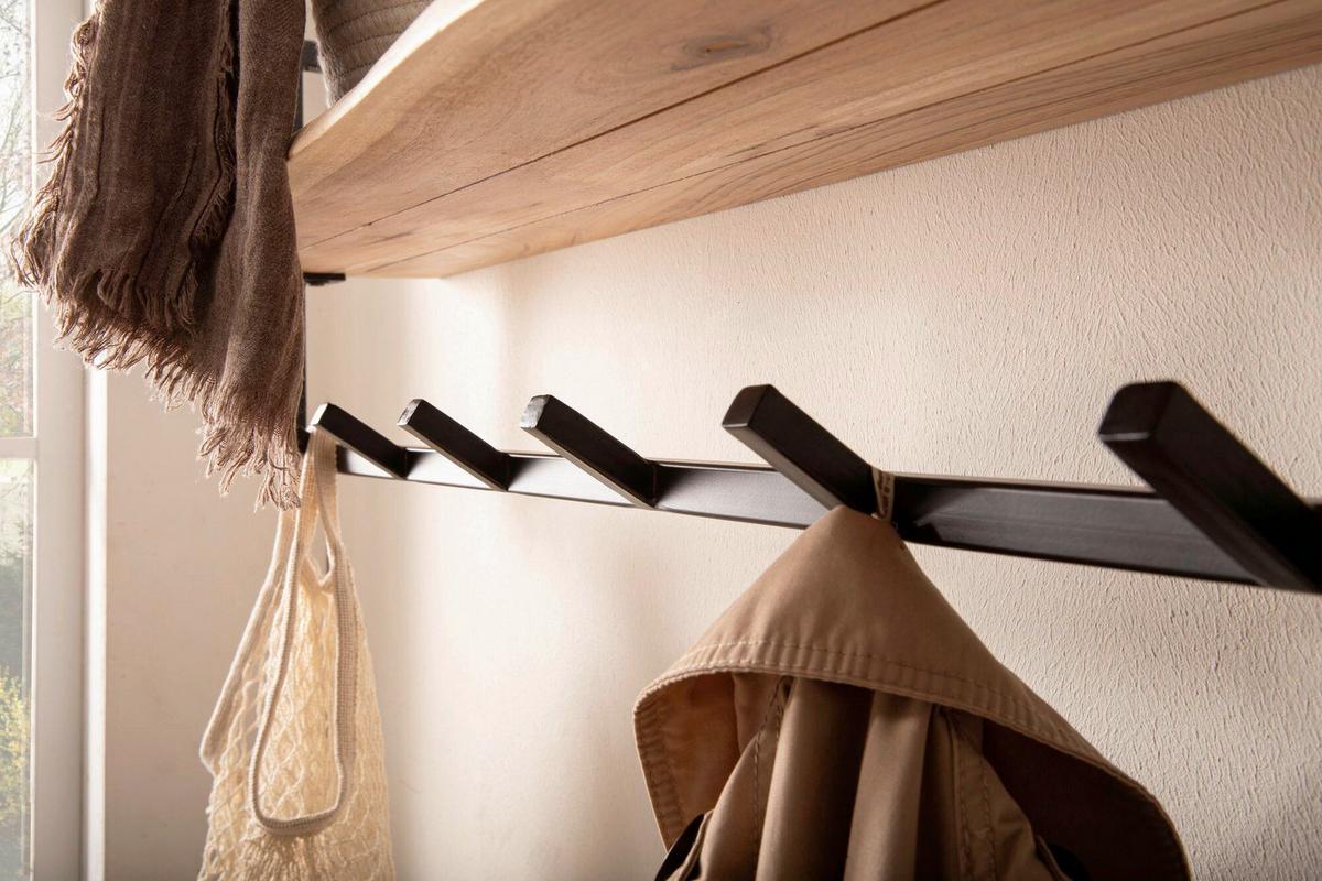 GARDEROBE Akaziefarben B: 100cm - Akaziefarben, Design, Holz (100/32/25cm) - Livetastic