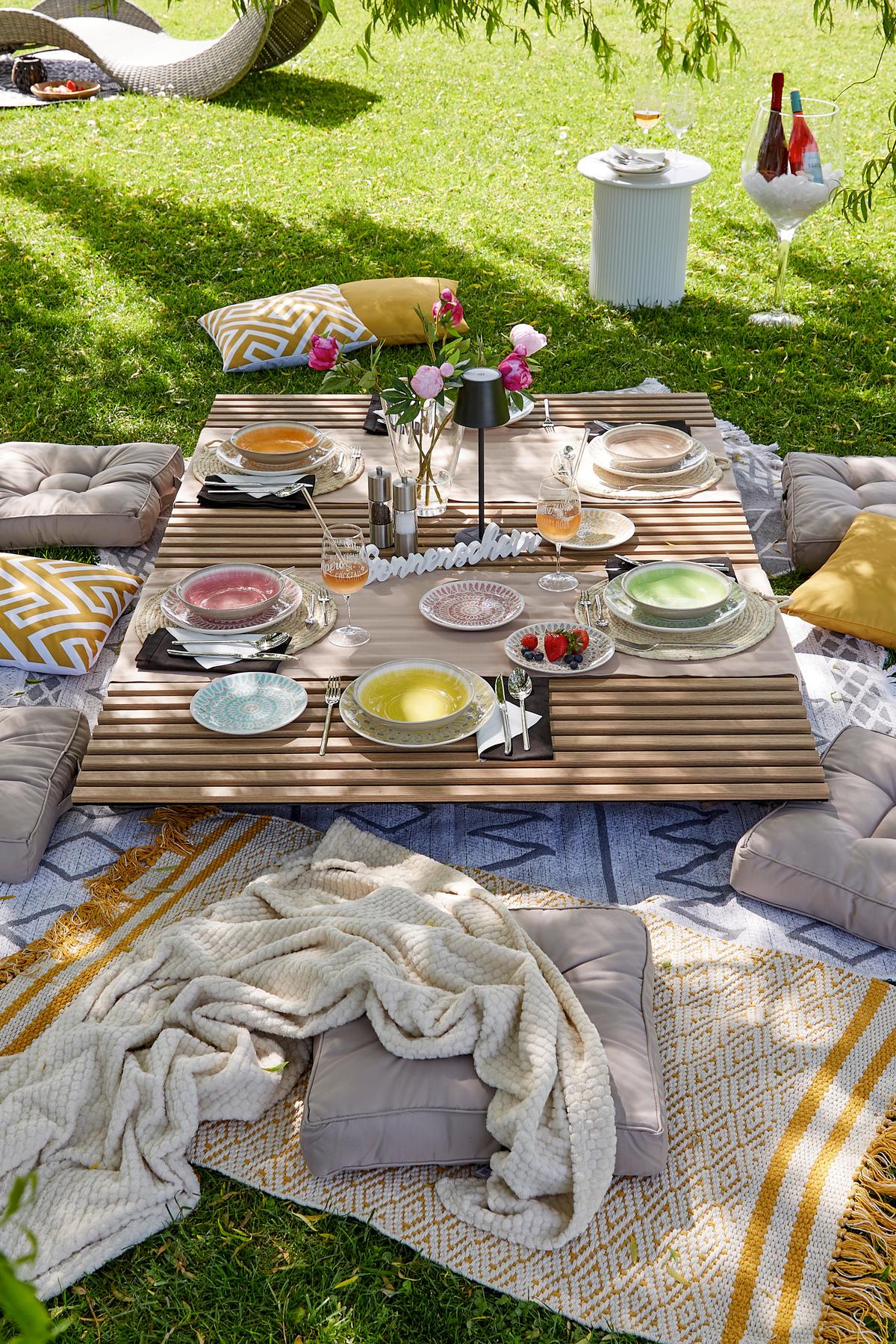 Tafelservice Kapstadt Keramik 6 Personen Geschirr Set - Multicolor, KONVENTIONELL, Keramik - Luca Bessoni