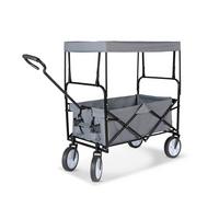 skládací dětský vozík PETER - šedá/černá, Konvenční, kov/textil (117/55/120cm) - Mömax