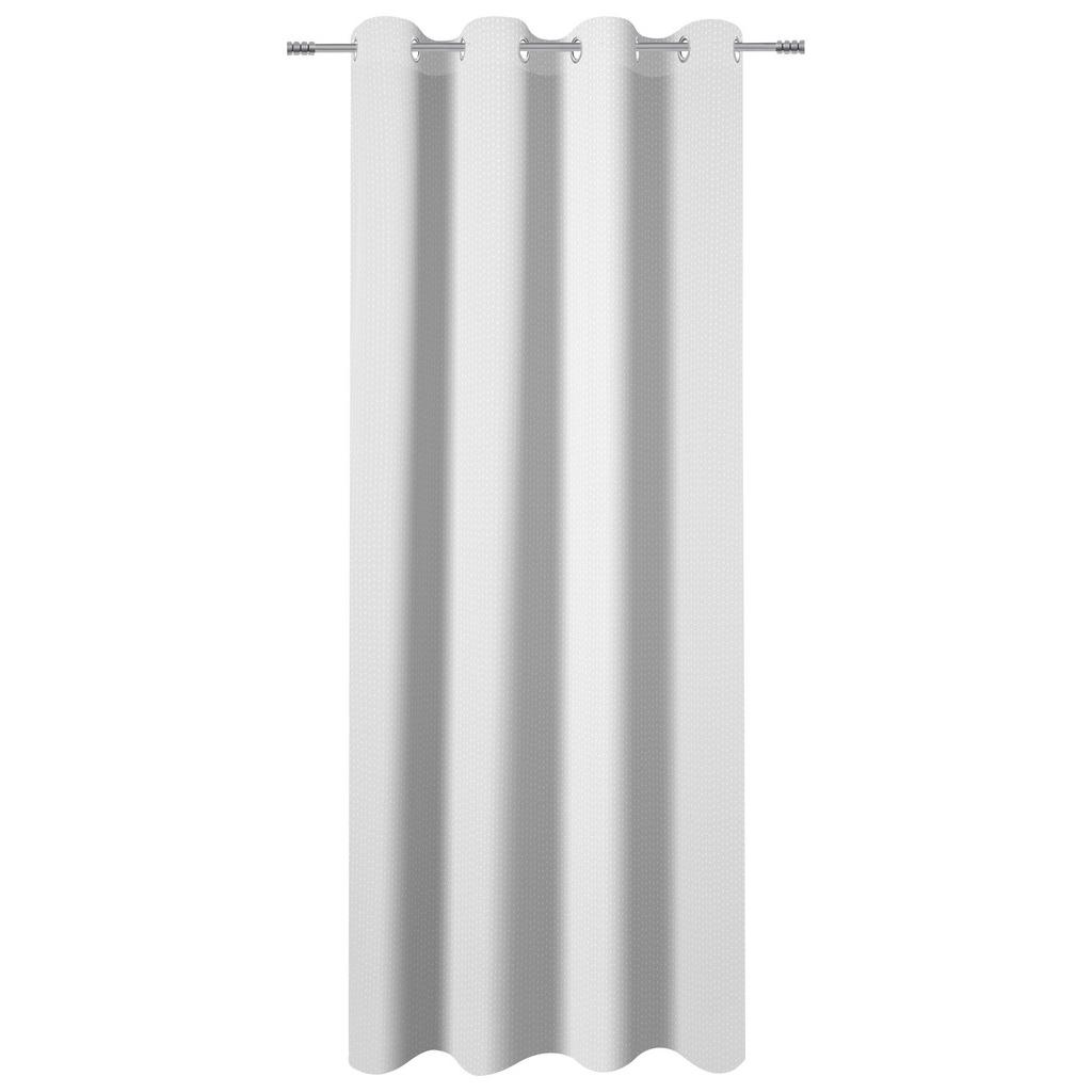 Vorhang Mit Ösen Nessi 140x245 cm Weiß