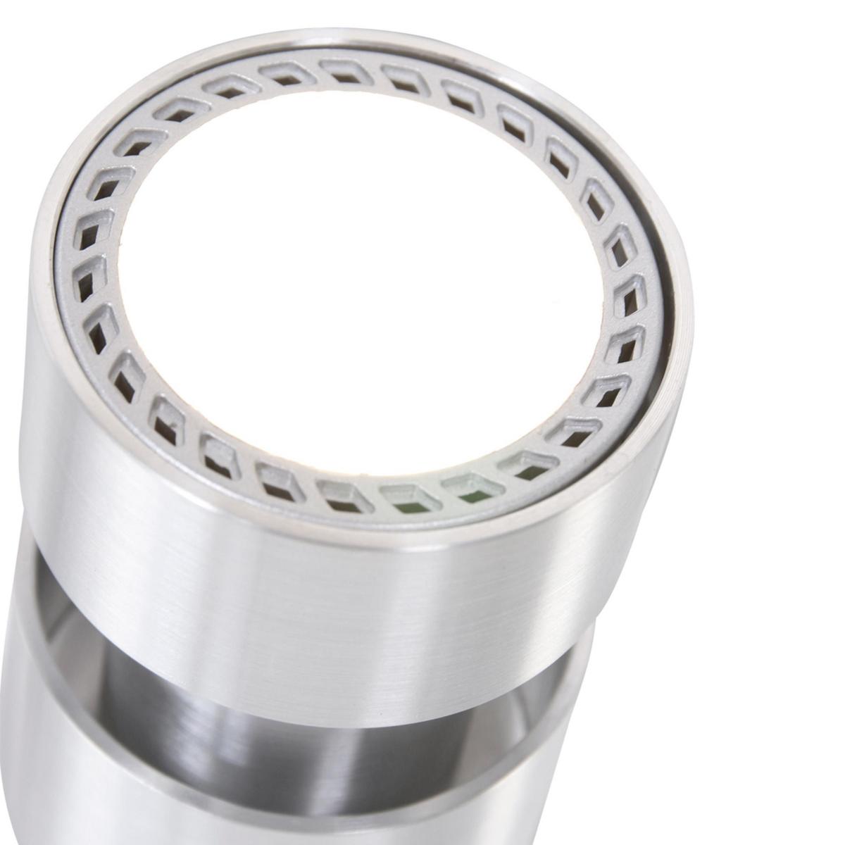 Deckenleuchte Natasja Led - Silberfarben, Trend, Metall (12/12/12cm)