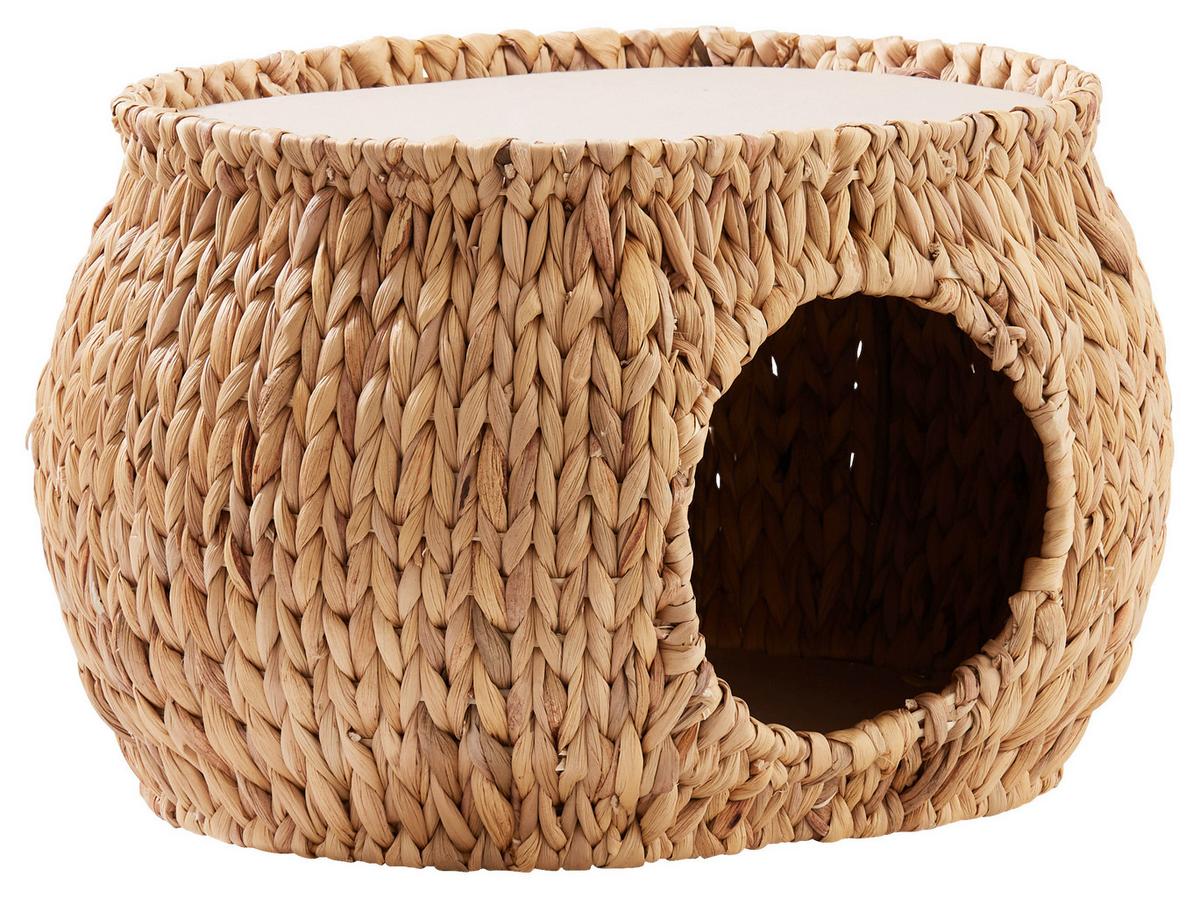 Tierhöhle Casa Naturfarben/beige L: 50 Cm - Beige/Naturfarben, Natur, Naturmaterialien/Textil (50/40/30cm)