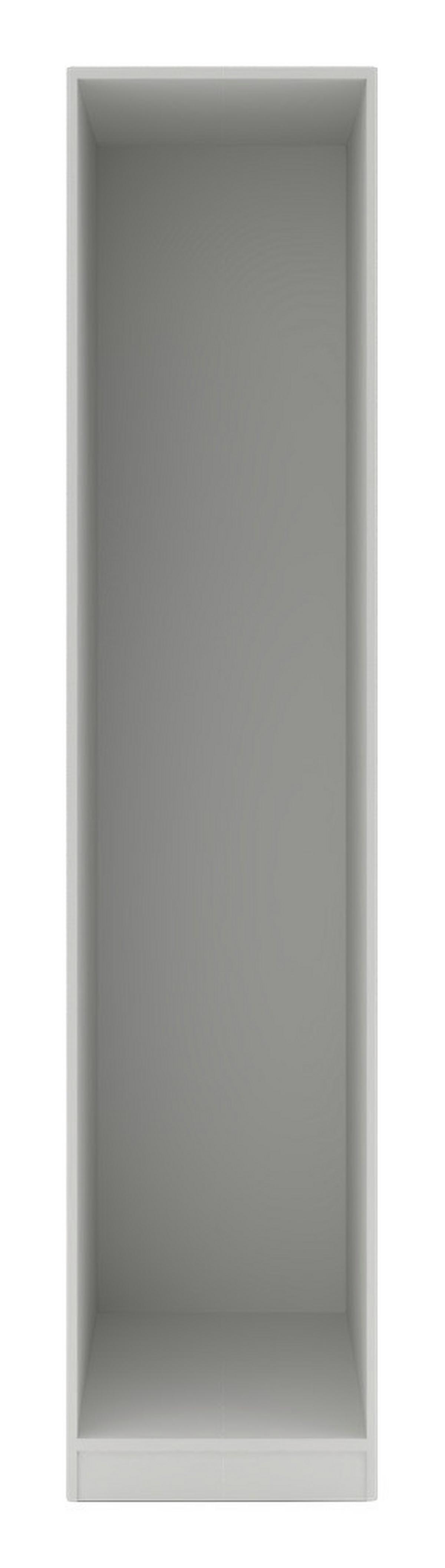 KORPUS ŠATNÍ SKŘÍNĚ UNIT - bílá, Moderní, kompozitní dřevo (45,6/210/56,5cm) - Ondega