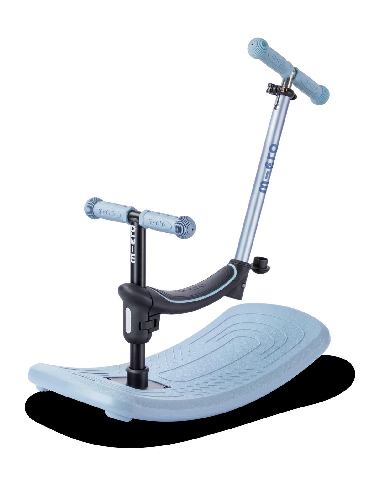 Kinderscooter Weiß/grau Mehrere Möglichkeiten - Pastellblau, Trend, Kunststoff/Metall (67/28/45-77cm) - Micro Mobility