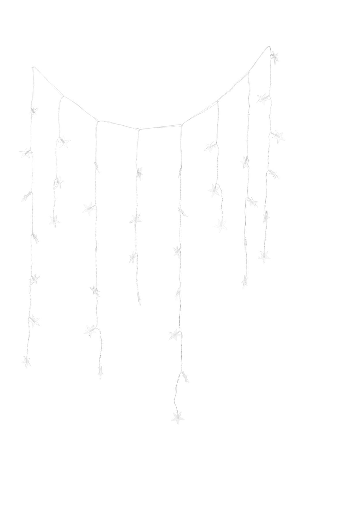 Svetelná reťaz STELLA -PAZ- - priehľadné, plast (100/100/2cm) - Mömax