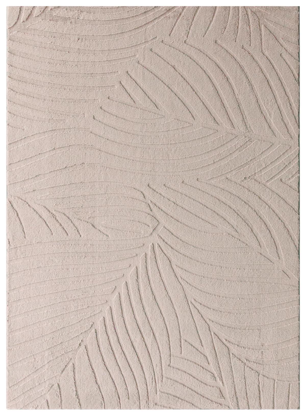 KOŽUŠINOVÝ KOBEREC BLATTA 3 - svetlohnedá, Konventionell, textil (160/220cm) - Mömax