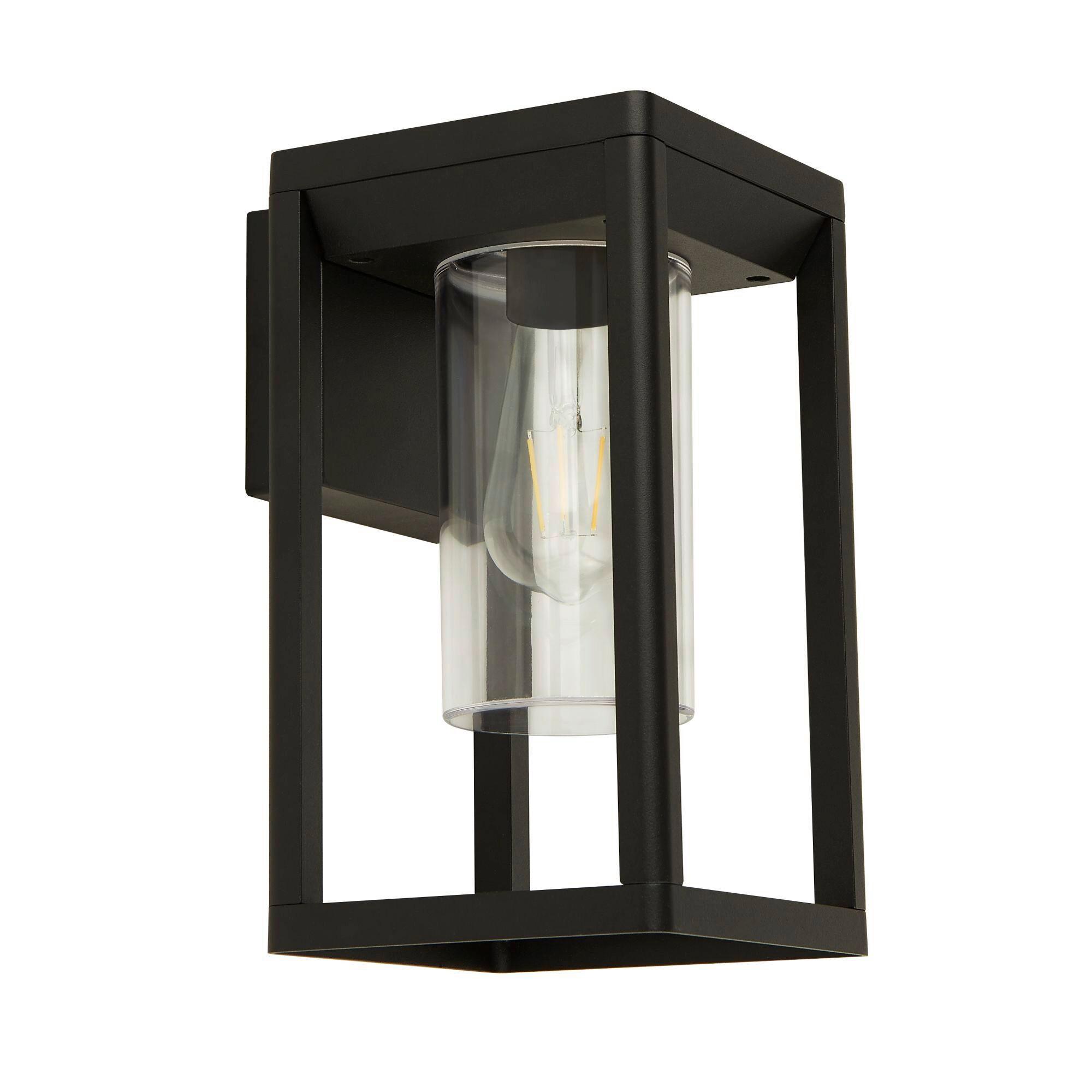 Außenwandleuchte Atlanta Outdoor 28731bk - Schwarz, Basics, Kunststoff/Metall (15/27cm)