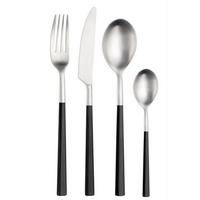 sada příborů HIVE - černá/barvy nerez oceli, Basics, kov/plast (25,5/7/5,3cm) - Pintinox