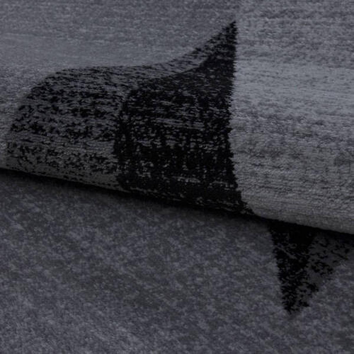 Webteppich Plus - Grau, Basics, Textil (140/200cm) - Novel