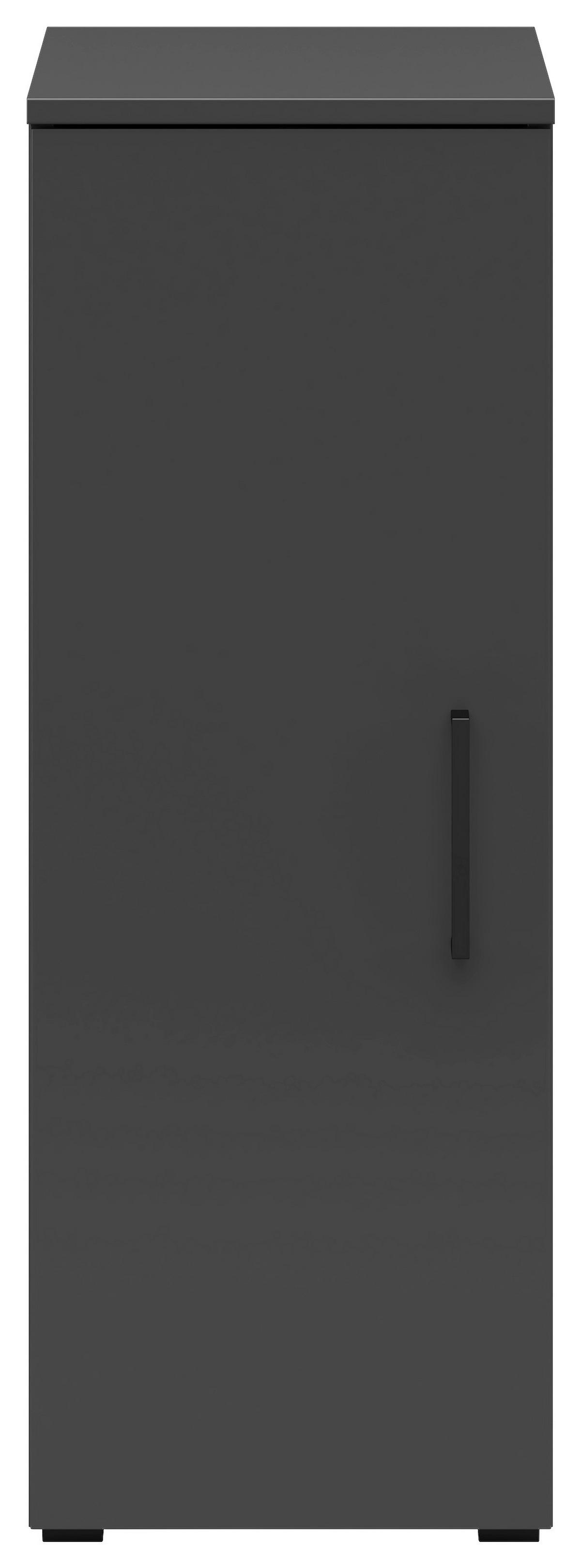 Szekrény Multistauraum - grafitszürke, Modern, faalapú anyag (30/83/40cm) - Carryhome