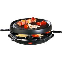 Raclette Pk-r 066 Mit 6 Grillpfännchen - Schwarz, KONVENTIONELL, Kunststoff/Metall (36.5/13/32.5cm) - Silva Homeline