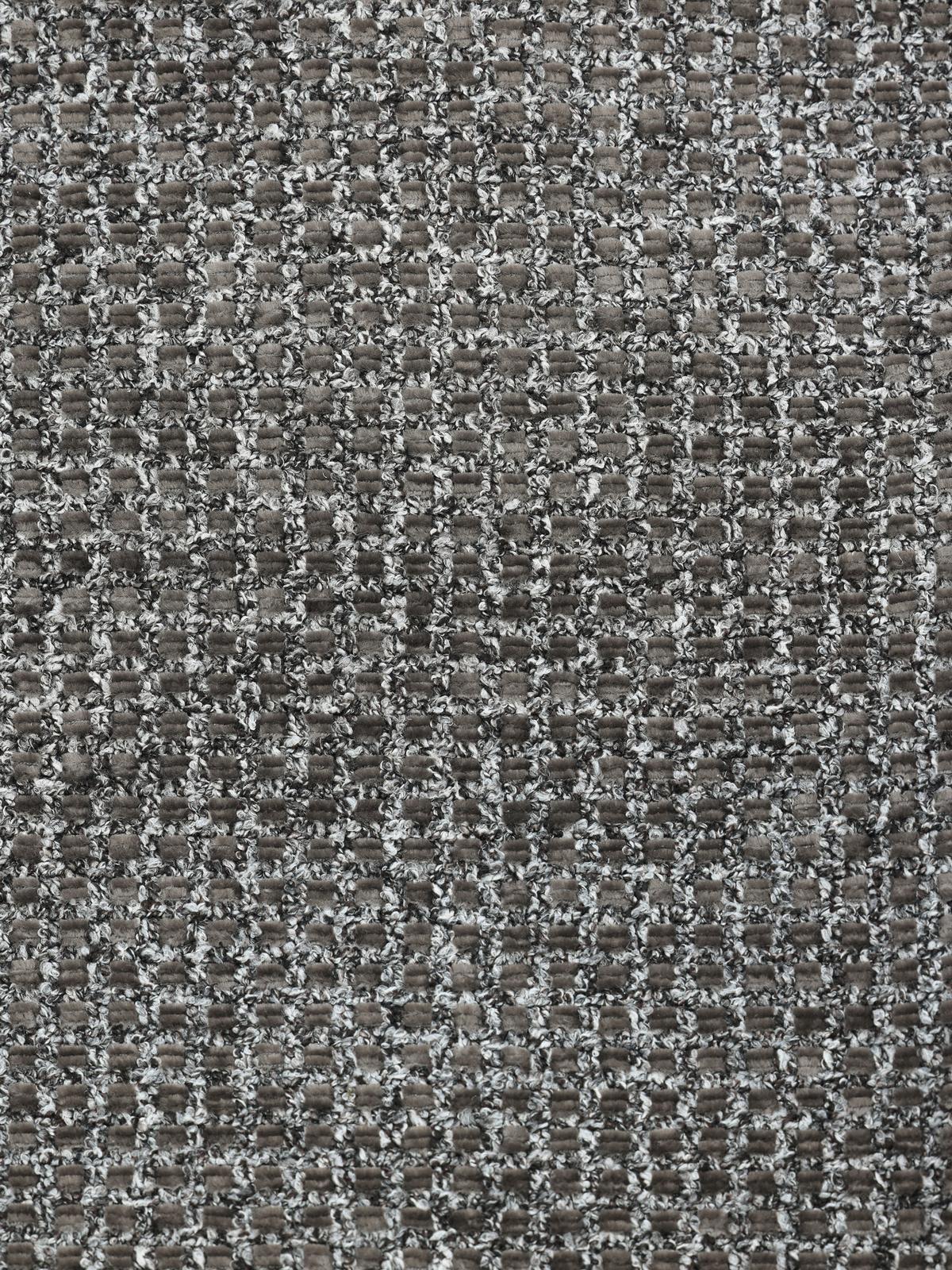 Armlehnstuhl Vittoria Braun/Schwarz B: 60 cm - Schwarz/Braun, MODERN, Textil/Metall (60/85/62cm) - Livetastic