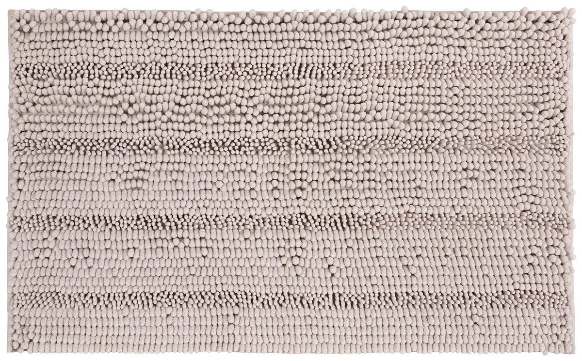 KÚPEĽŇOVÁ PREDLOŽKA Uwe, 60/100cm, sivá - sivá, textil (60/100cm) - Modern Living