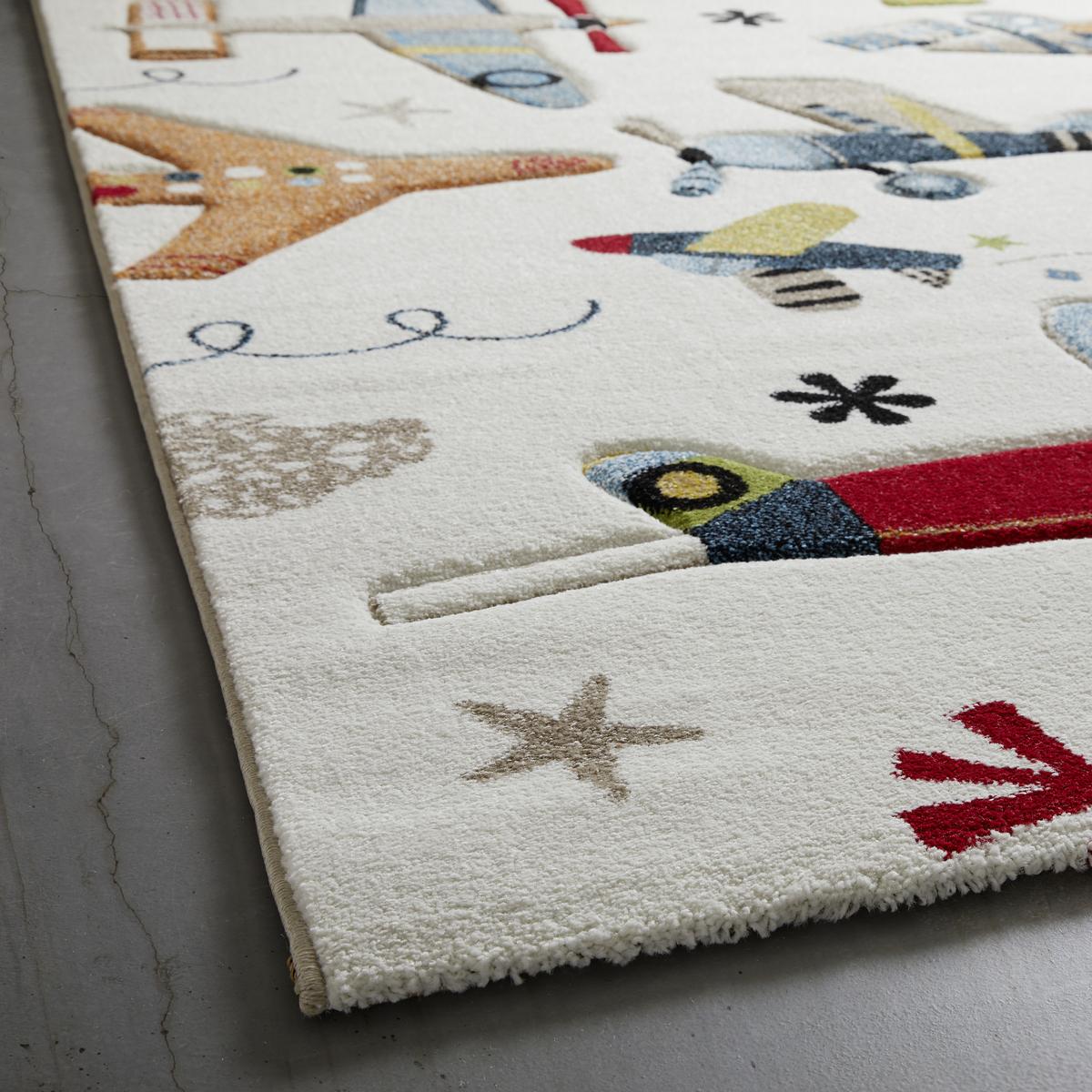 DĚTSKÝ KOBEREC Letadla, 120/170cm - vícebarevná, textil (120/170cm) - Mömax
