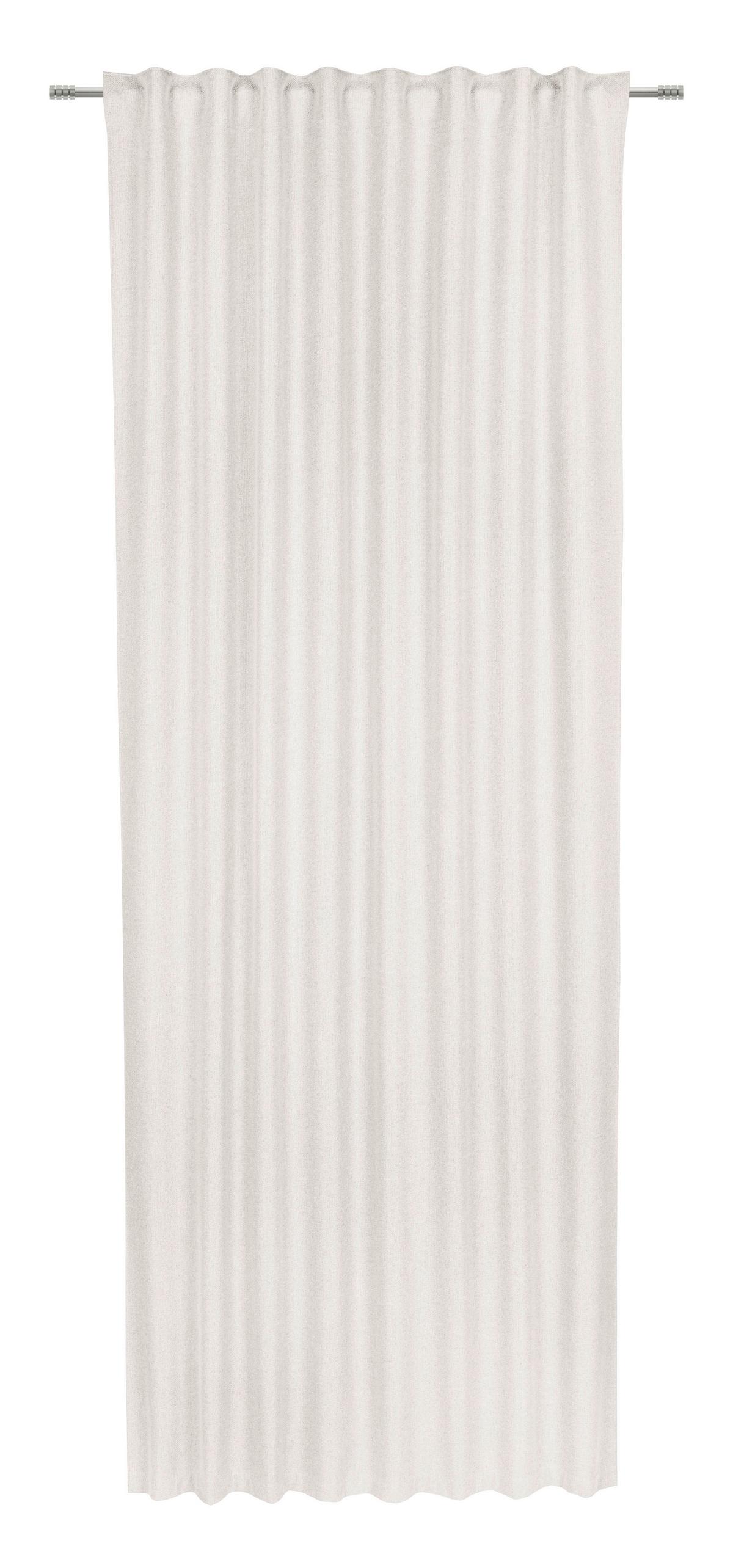 Zatemňovací záves Allan, 135/255cm, sivobiela - biela, Romantik / Landhaus, textil (135/255cm) - Premium Living
