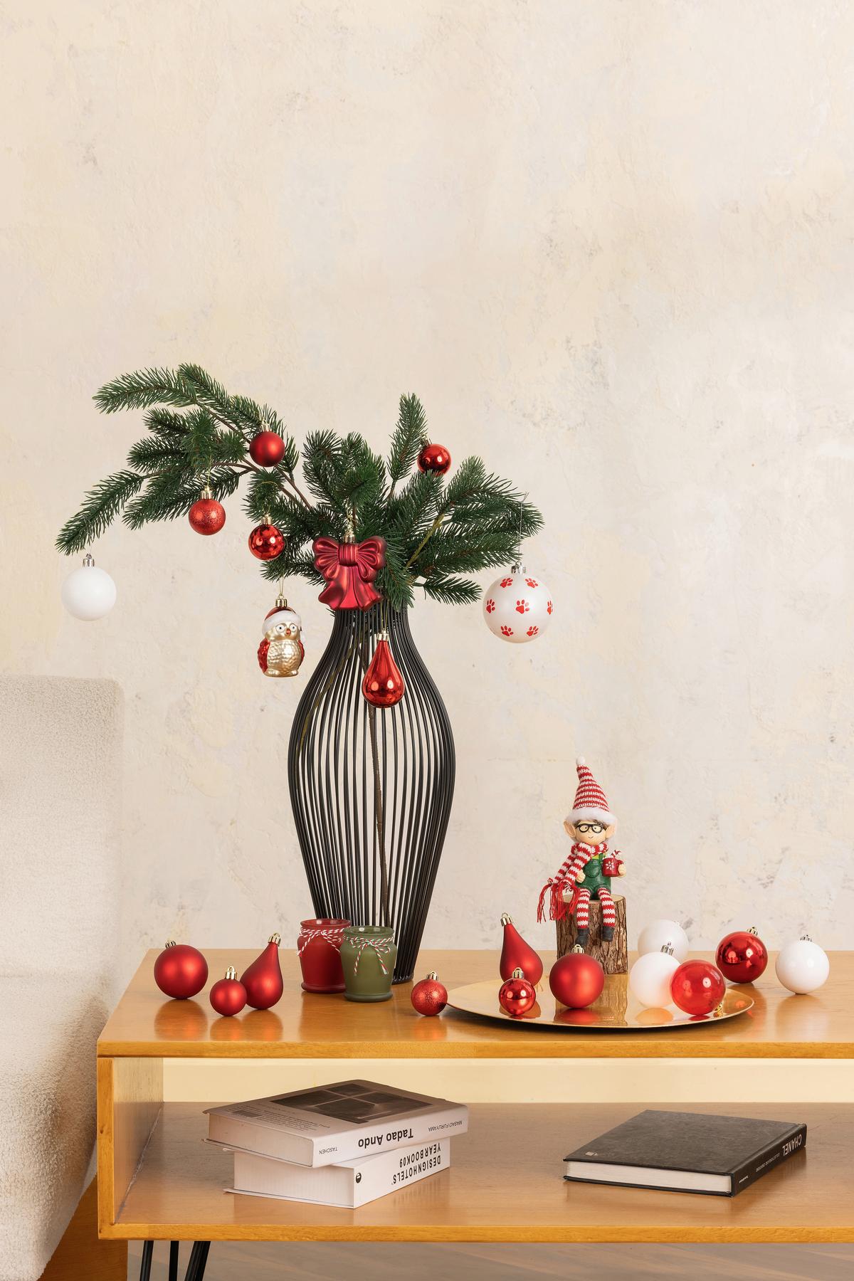 Gyertya Üvegben Jelena, 2 Darabos - piros/zöld, Konventionell, Üveg/paraffin (5,7/6,4cm) - Luca Bessoni