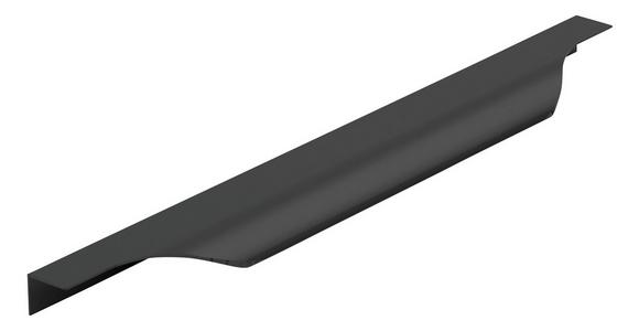 Möbelgriff Unit L: 32 cm Metall Schwarz - Schwarz, MODERN, Metall (32cm) - Ondega