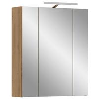 Spiegelschrank Ice Eiche Artisan Dekor B: 60cm - Eiche Artisan, Basics, Holzwerkstoff (60/70/18cm) - MID.YOU