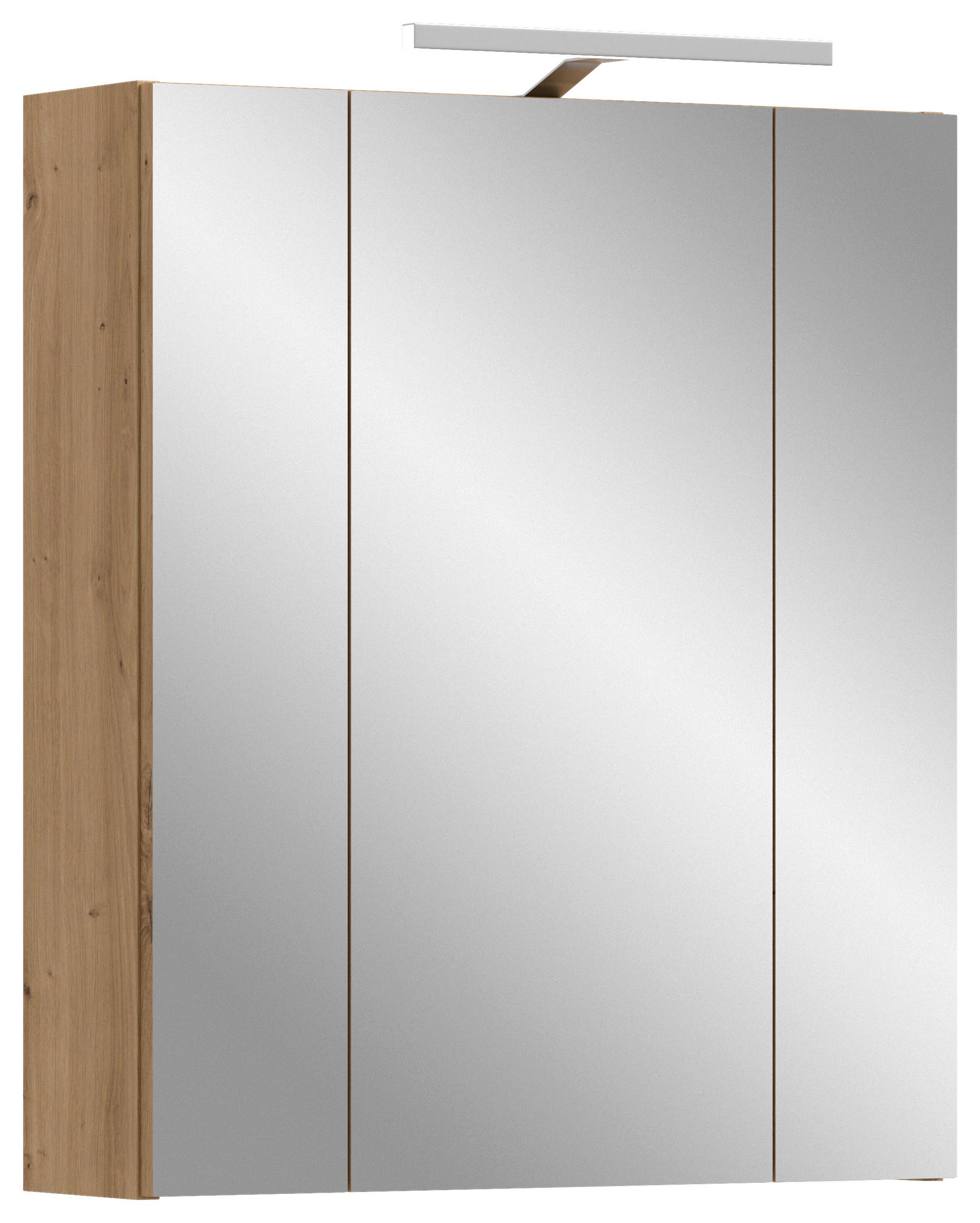 Spiegelschrank Ice Eiche Artisan Dekor B: 60cm