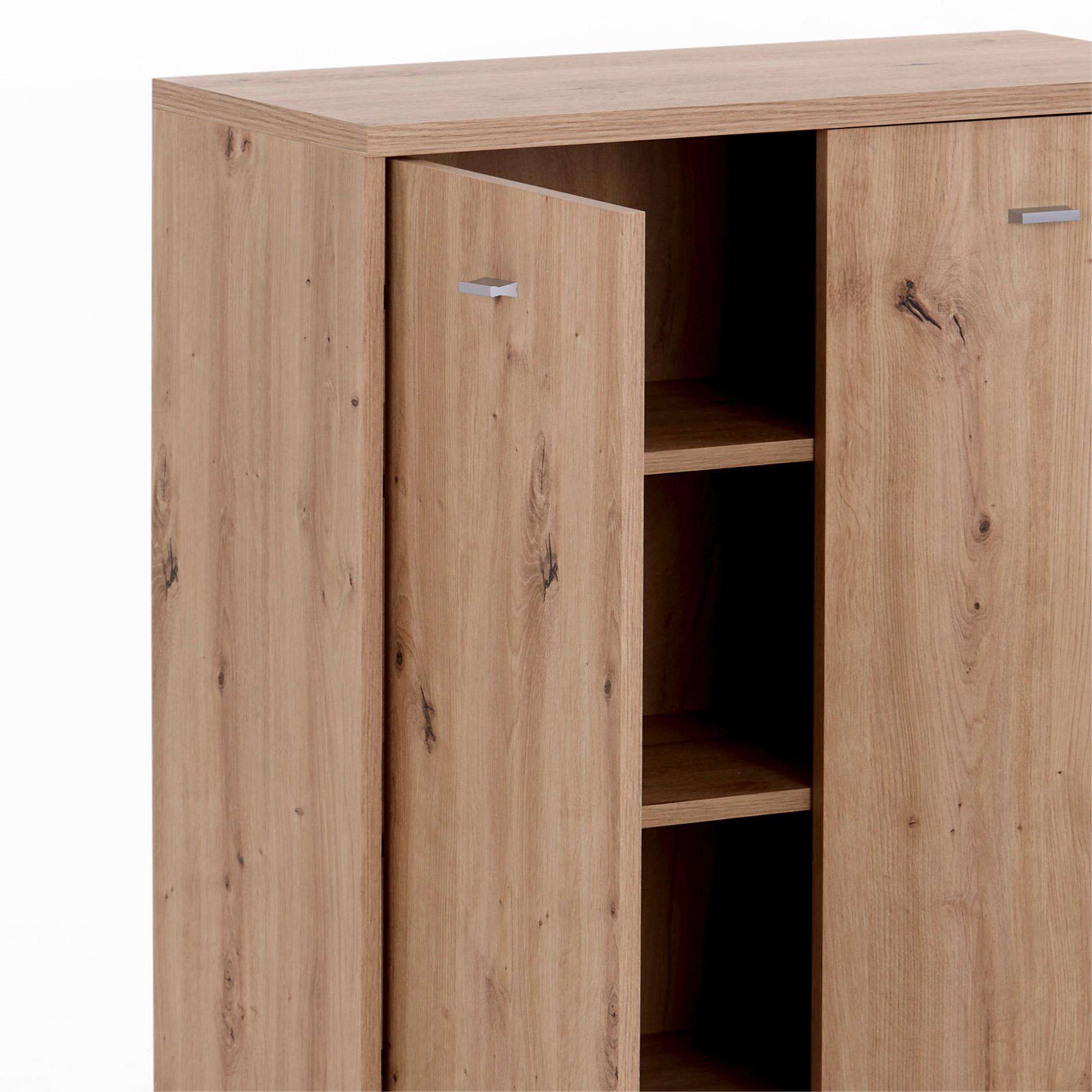 Kommode B: 74 Cm 4-you New Eiche Artisan Dekor - Eiche Artisan, MODERN, Holzwerkstoff (74/85,4/34,6cm)