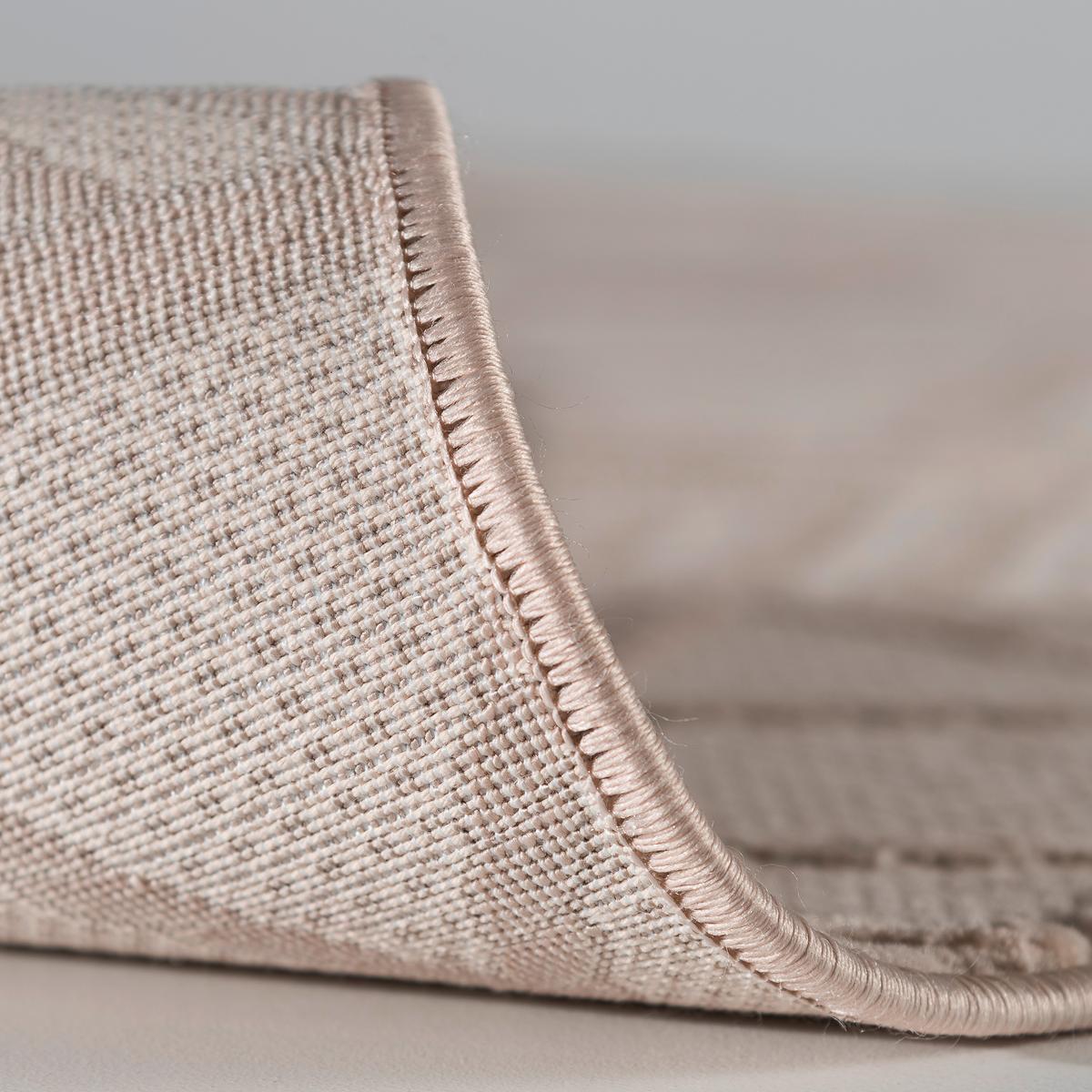 Webteppich Beige Ricarda 80x150 cm - Beige, MODERN, Textil (80/150cm)