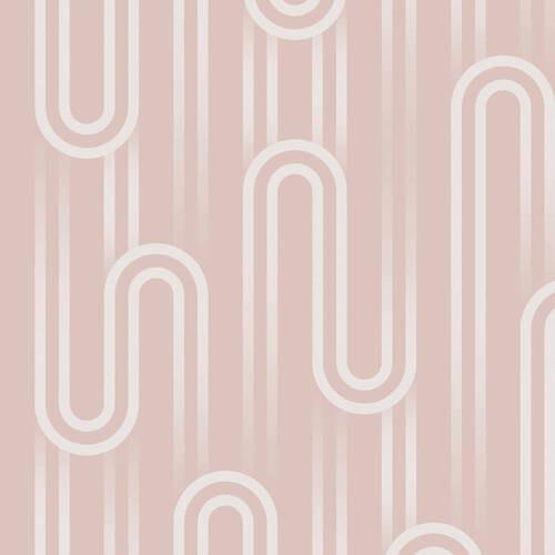 Vliestapete 118617 - Pink, Basics, Papier/Kunststoff (52/1000cm)