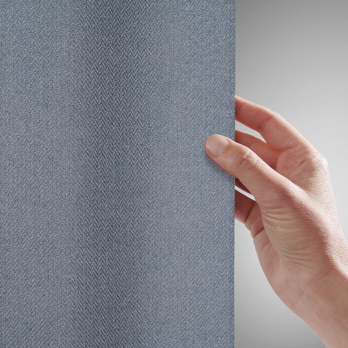 Zatemňovací závěs Allan, 135/255cm, šedá - šedá, Romantický / Rustikální, textil (135/255cm) - Premium Living