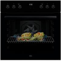 Herdset Ah32b - Schwarz, Basics (59,4/59,4/56,8cm) - AEG