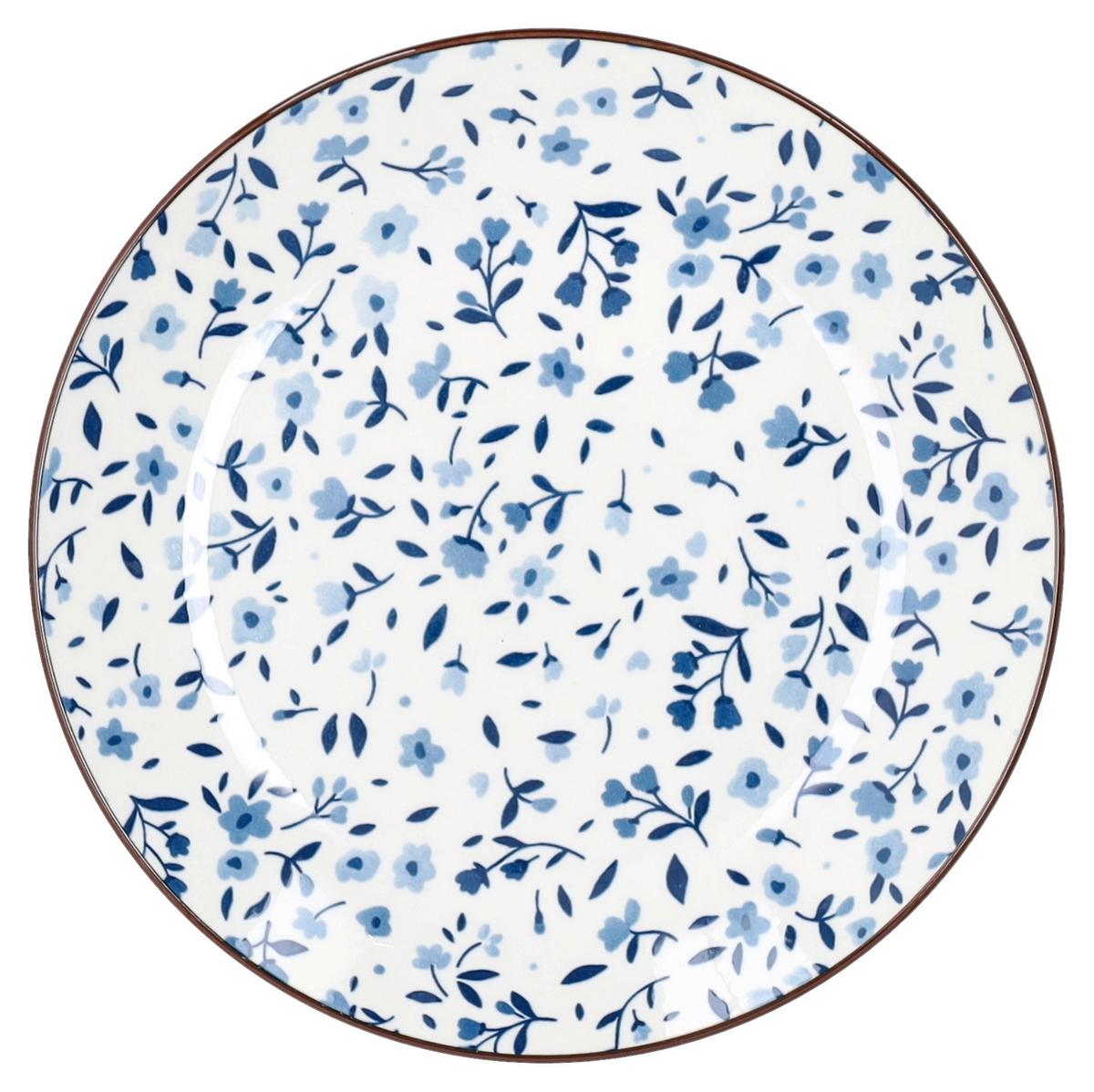 Tafelservice Country Side - Blau/Weiß, Design, Keramik - Luca Bessoni