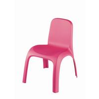 Detská plastová stolička ružová - pink, Modern, plast (39/53/43cm)