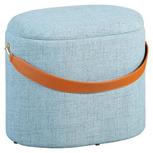 Hocker Dilia - Grau, KONVENTIONELL, Holzwerkstoff/Textil (42/36/30cm) - MID.YOU
