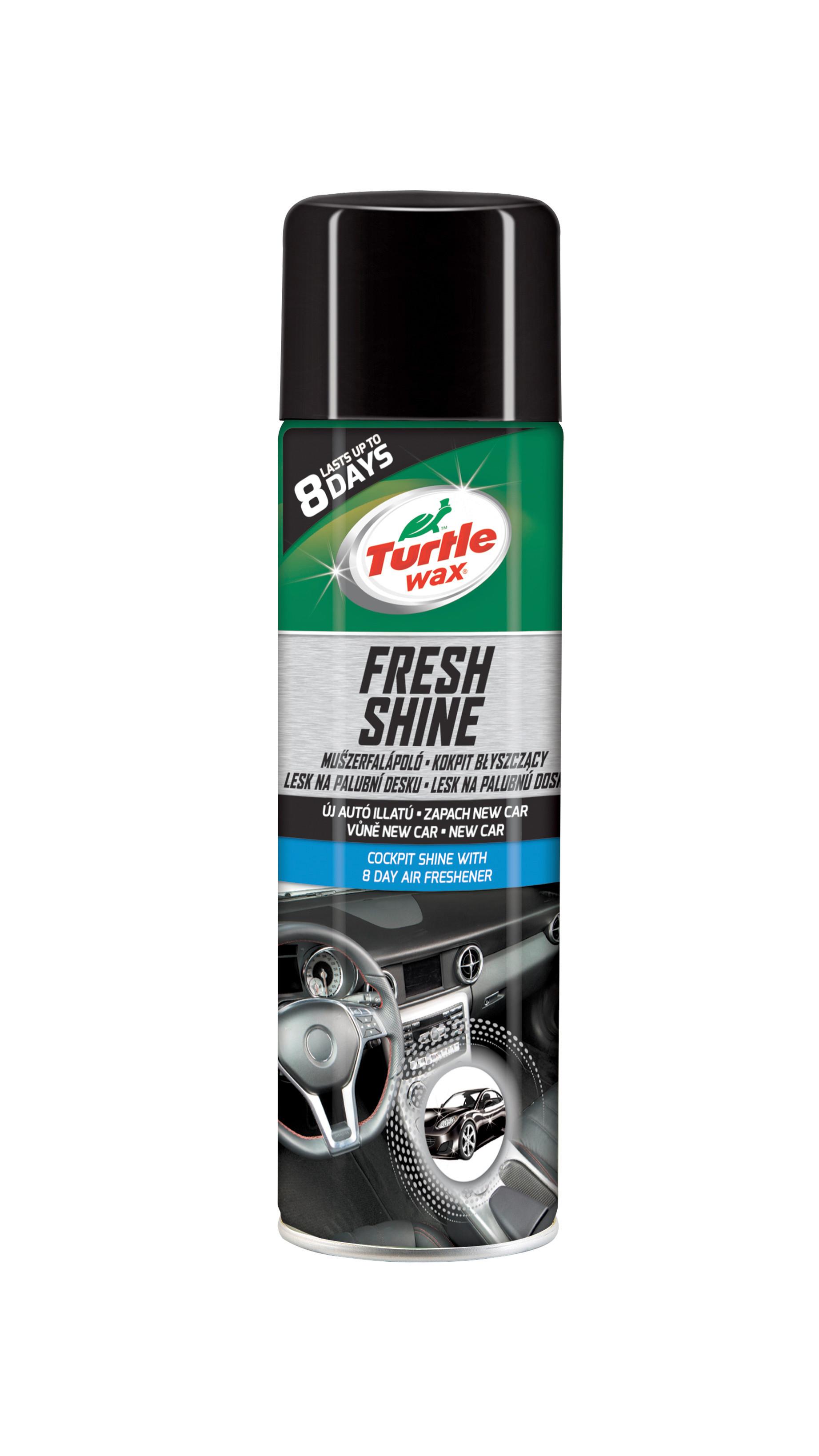 Turtle Wax Fresh Shine Műszerfalápoló New Car 500ml - műanyag/fém