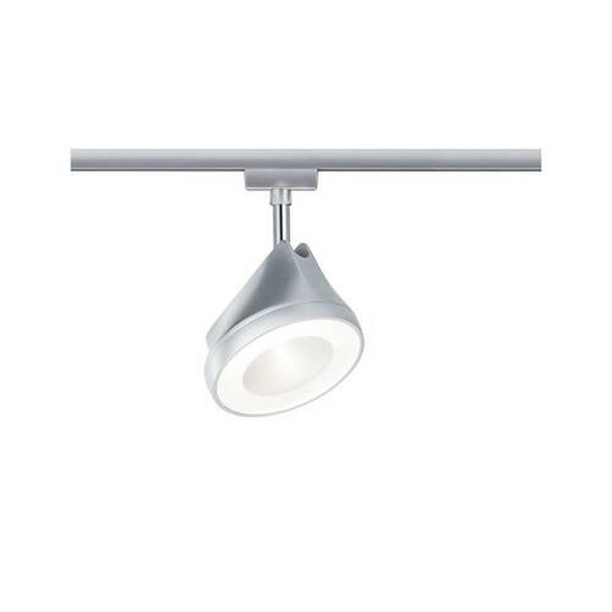 Schienensystem Strahler 95446 In Chromfarben, Rund - Chromfarben, Design, Metall (12,3/19,1cm) - Paulmann