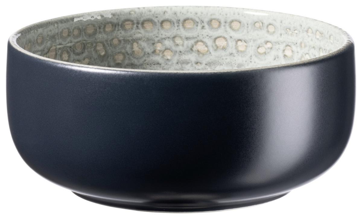 Kombiservice Spicy Grün Schwarz 16-teilig - Schwarz/Grün, Basics, Keramik - Mäser
